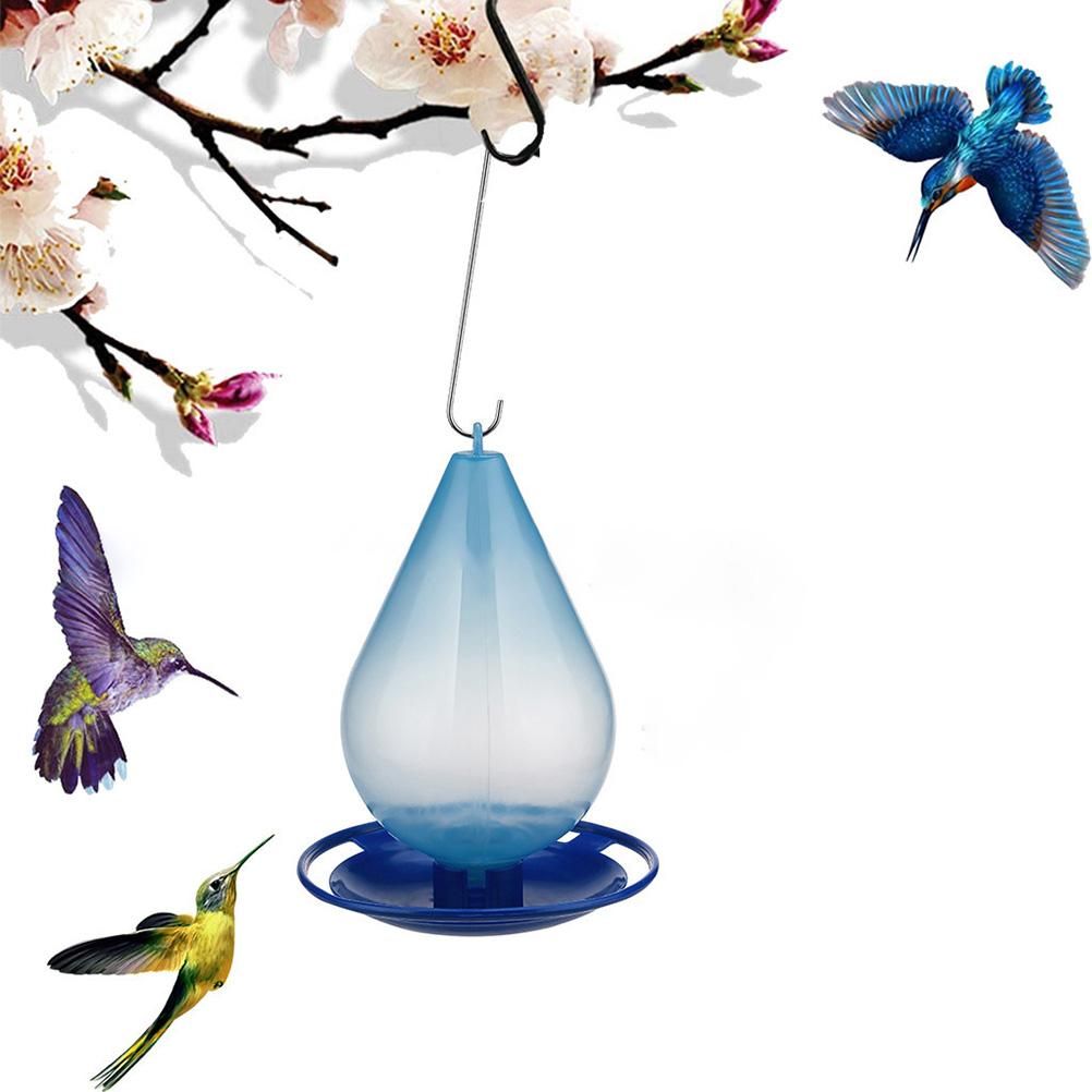 Bird Feeder Hanging Hummingbird Water Feeding Device Garden Wild Bird Drinking