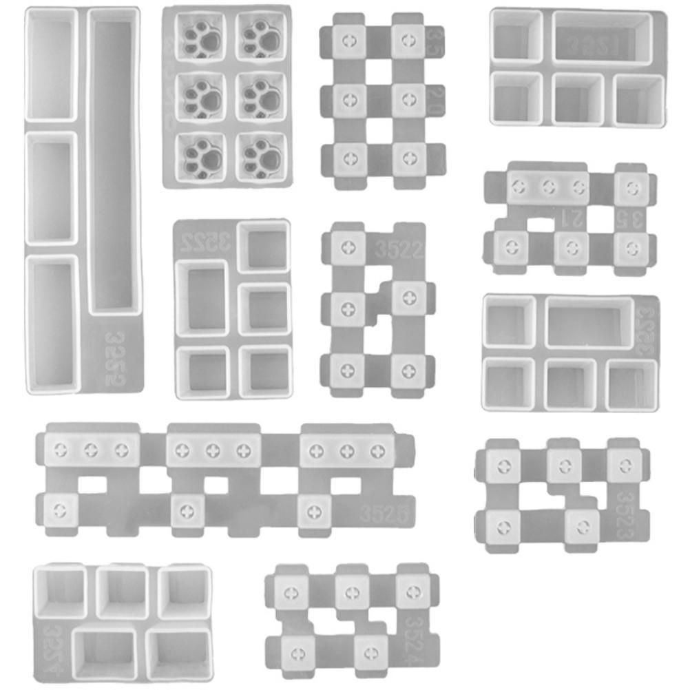 DIY Mechanical Keyboard Keycap Silicone Mold Soft Durable Keys Mold view 5