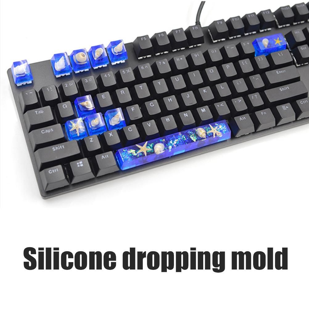 DIY Mechanical Keyboard Keycap Silicone Mold Soft Durable Keys Mold view 7