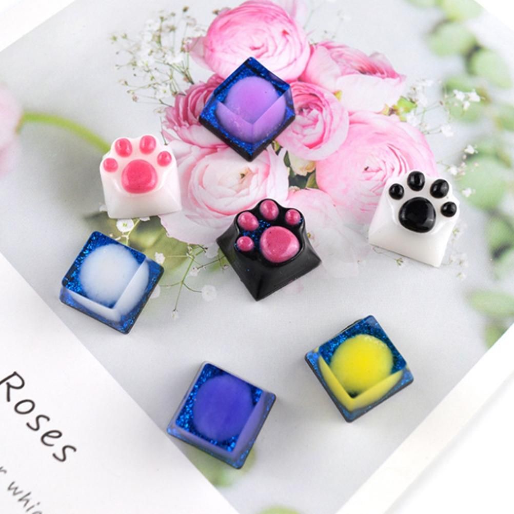 DIY Mechanical Keyboard Keycap Silicone Mold Soft Durable Keys Mold view 8