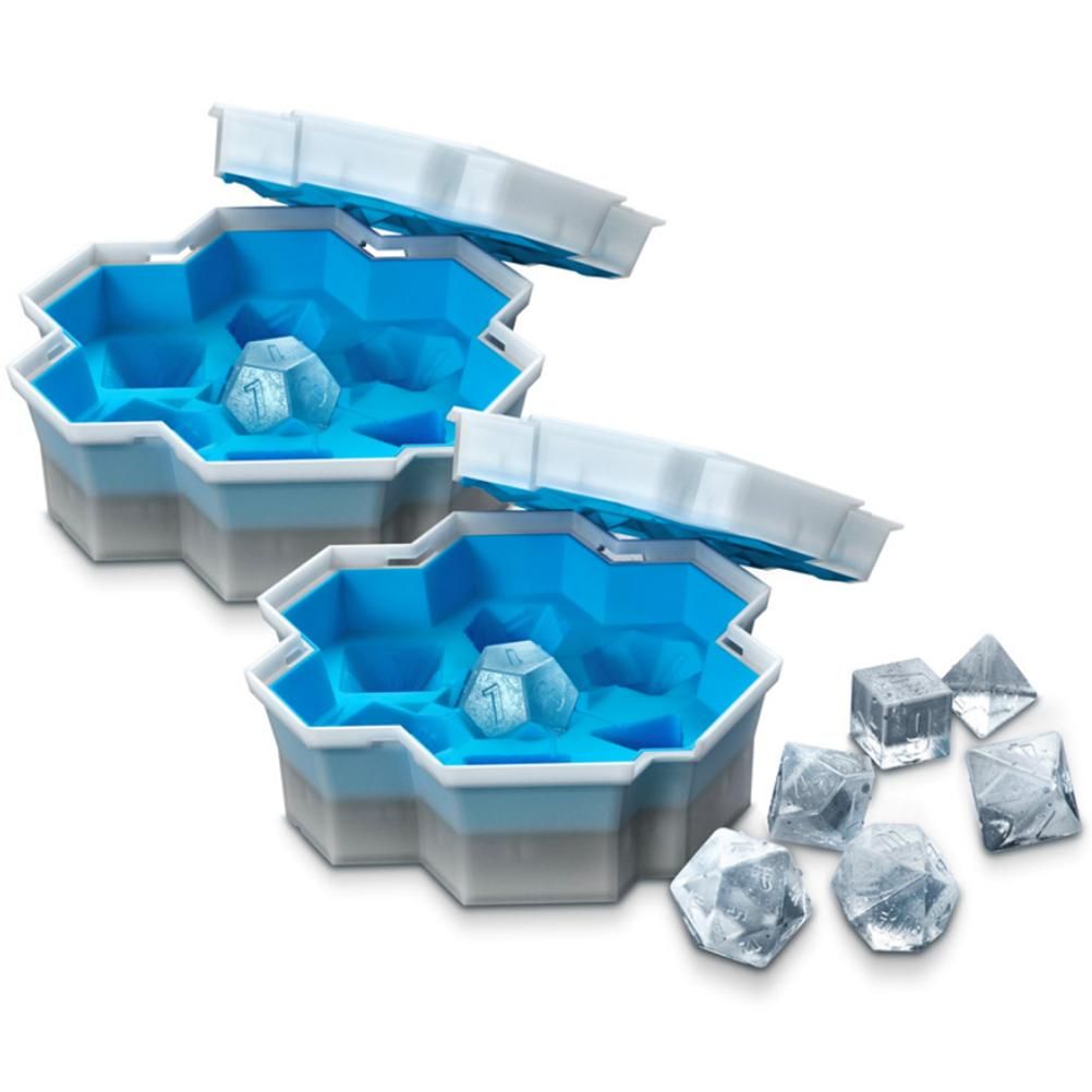 Ice Dice Sieve Ice Mold Ice Bucket Game Tray Soft Frozen Silicone Trays view 2