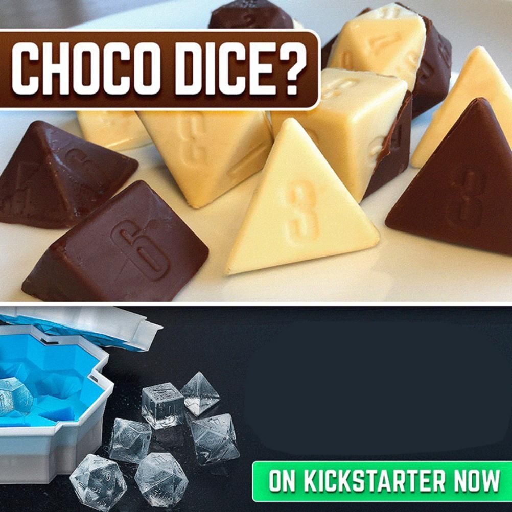 Ice Dice Sieve Ice Mold Ice Bucket Game Tray Soft Frozen Silicone Trays view 5