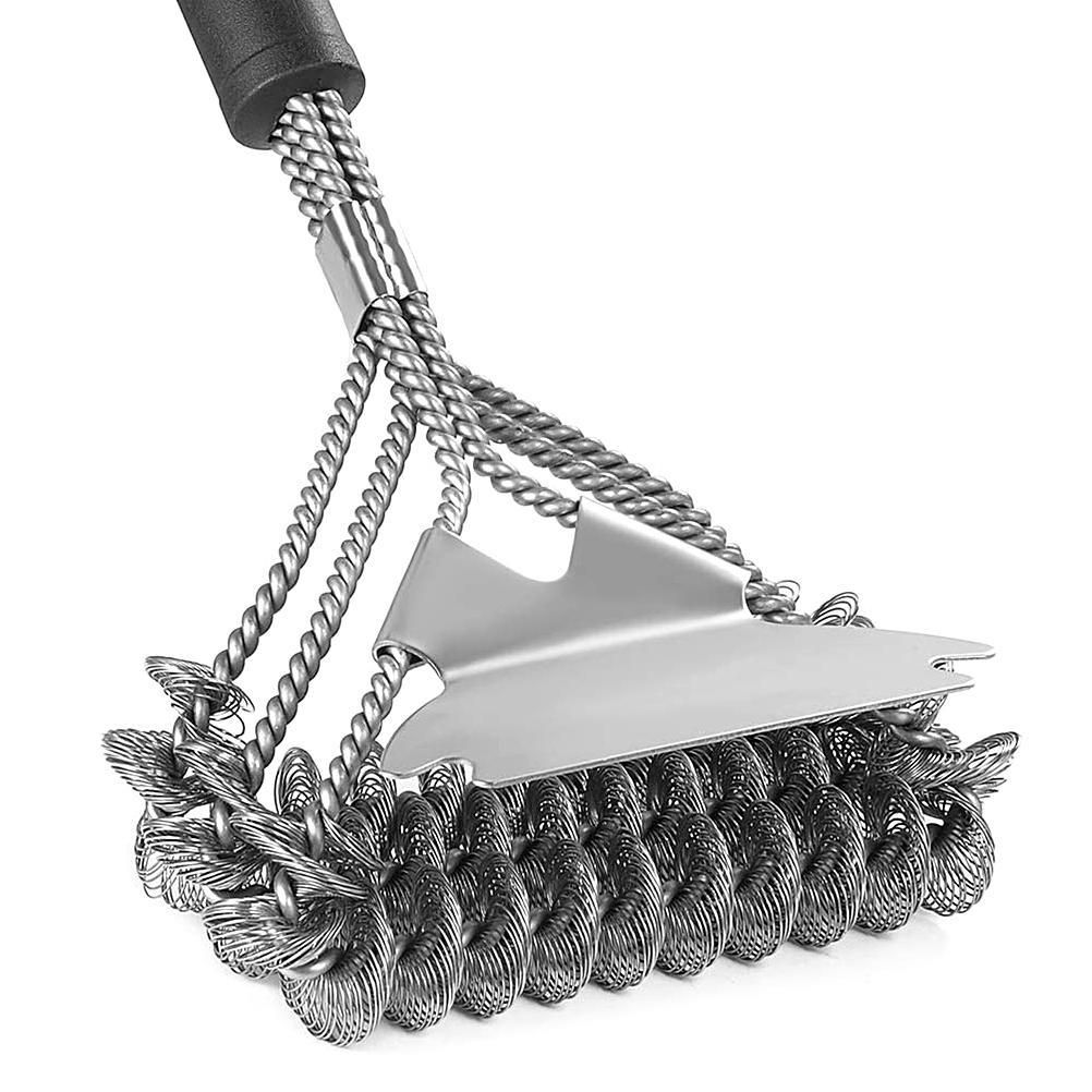 Stainless Steel Grill Brush and Scraper Bristle Free Barbecue Brush for Gas view 3
