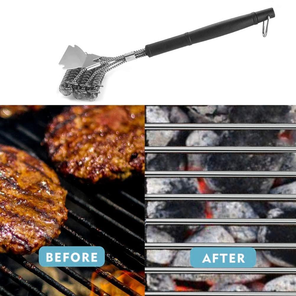 Stainless Steel Grill Brush and Scraper Bristle Free Barbecue Brush for Gas view 4
