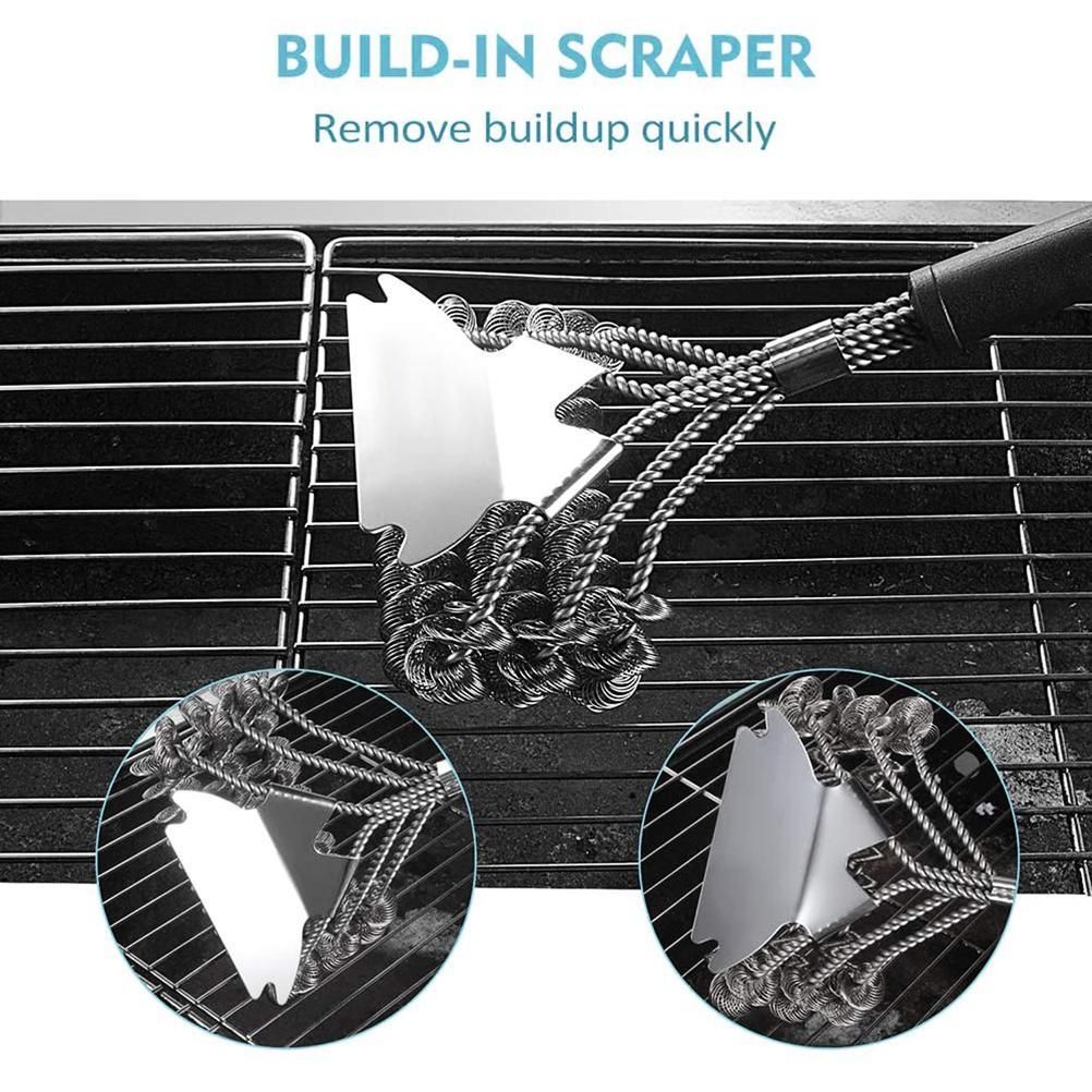 Stainless Steel Grill Brush and Scraper Bristle Free Barbecue Brush for Gas view 7