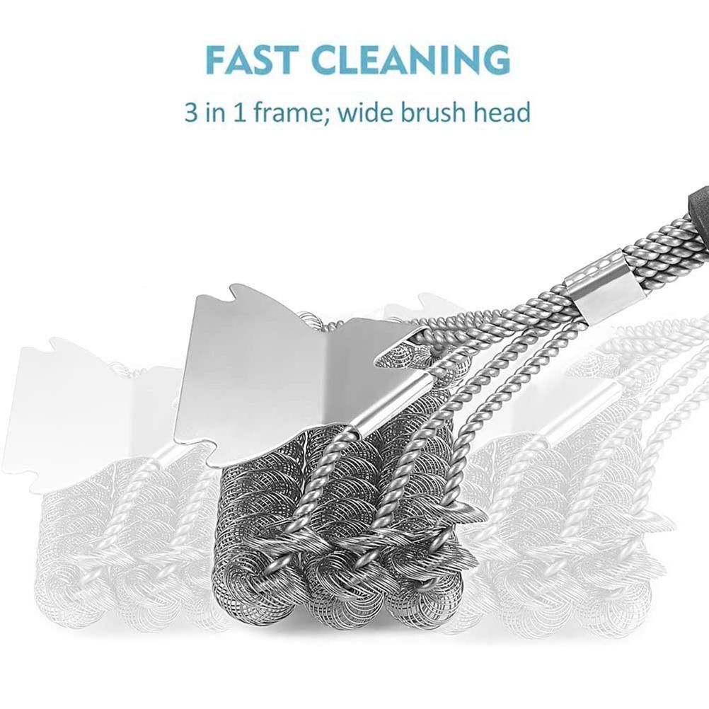 Stainless Steel Grill Brush and Scraper Bristle Free Barbecue Brush for Gas view 8