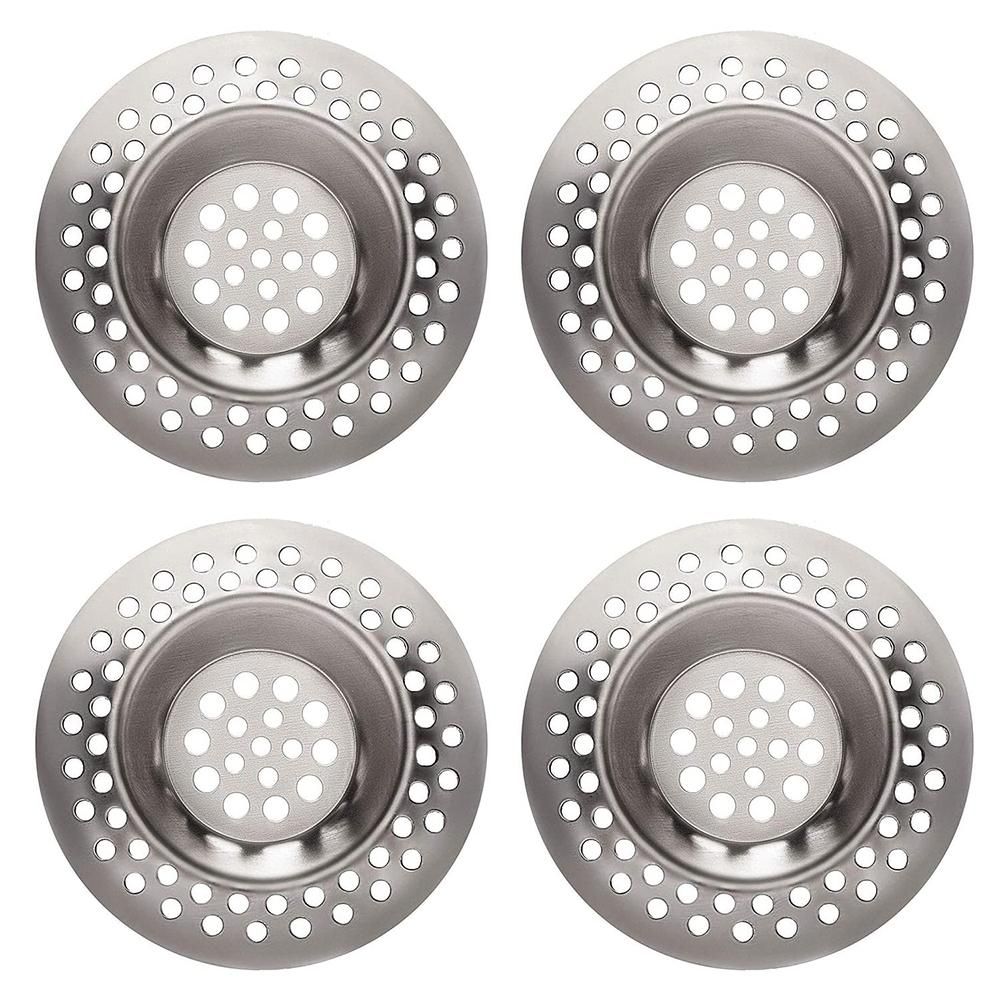 4PCS Stainless Steel Sink Drain Plug Sink Filter Kitchen Sink Strainer for view 2