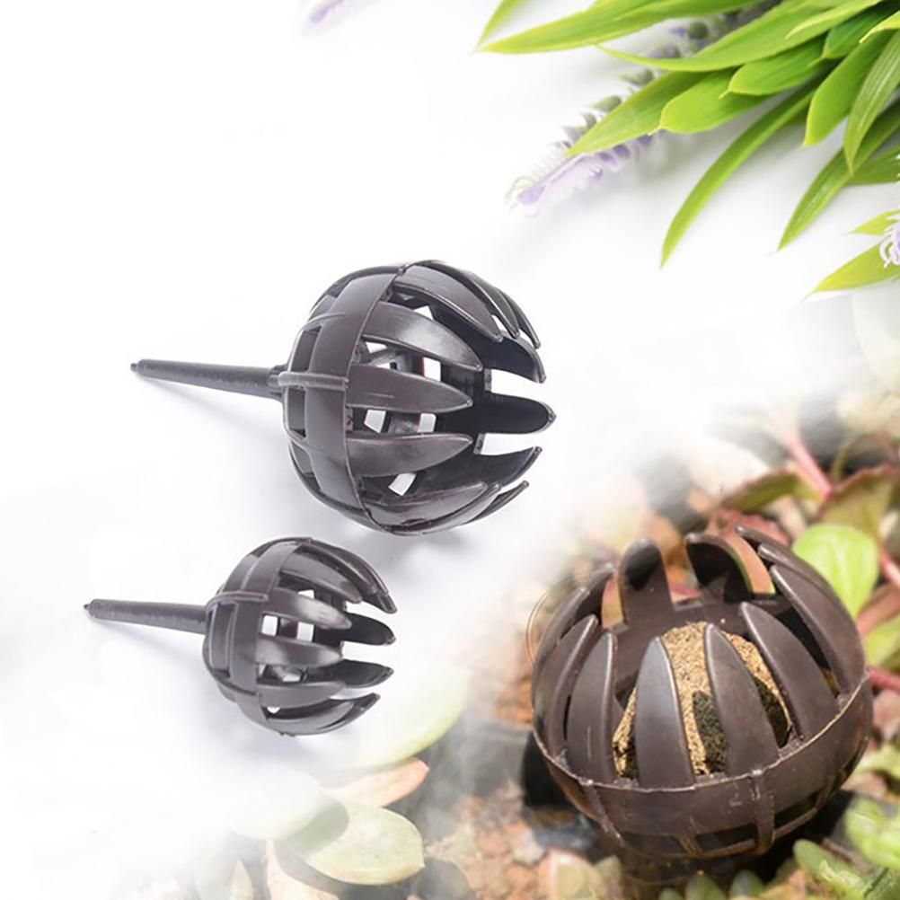 10 Pieces Bonsai Fertilizer Box Automatic Planting Fertilizers Baskets Plastic view 4
