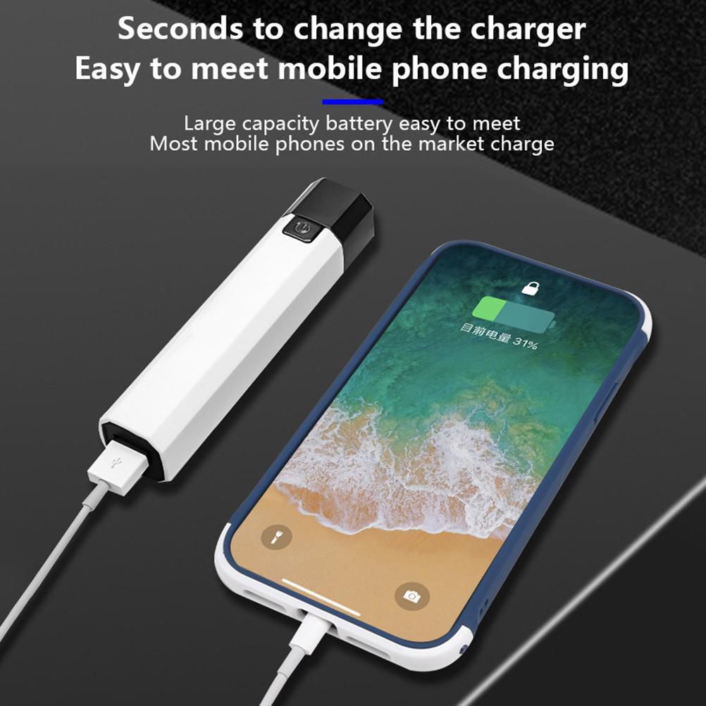 USB Rechargeable LED Flashlights Emergency Flashlight 3 Lighting Modes view 3