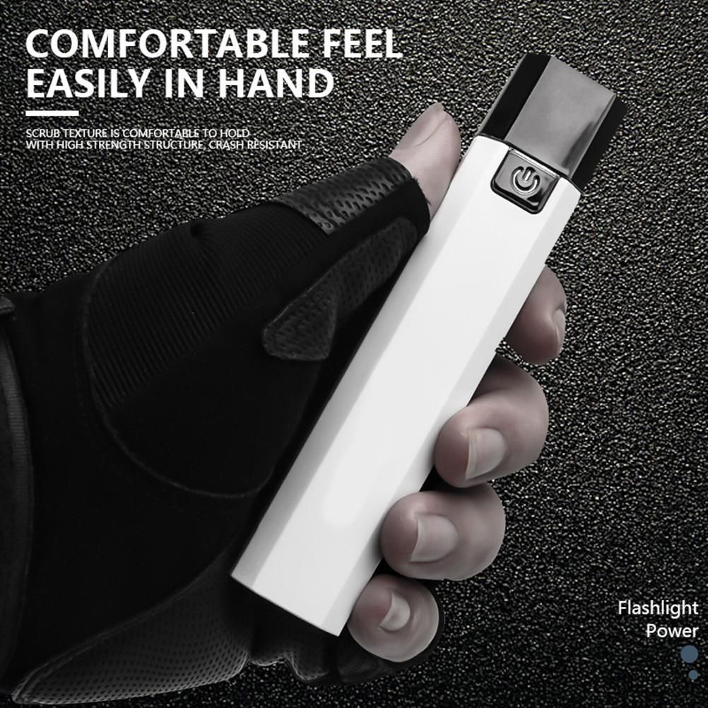 USB Rechargeable LED Flashlights Emergency Flashlight 3 Lighting Modes view 4
