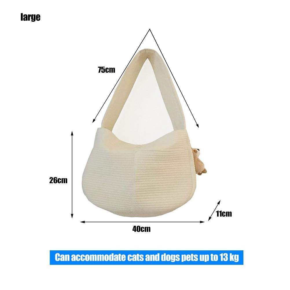 Pet Supplies Dog Cat Carry Bag Diagonal Shoulder Bag Pet Sling Carrier for