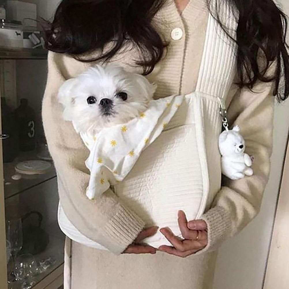 Pet Supplies Dog Cat Carry Bag Diagonal Shoulder Bag Pet Sling Carrier for view 3