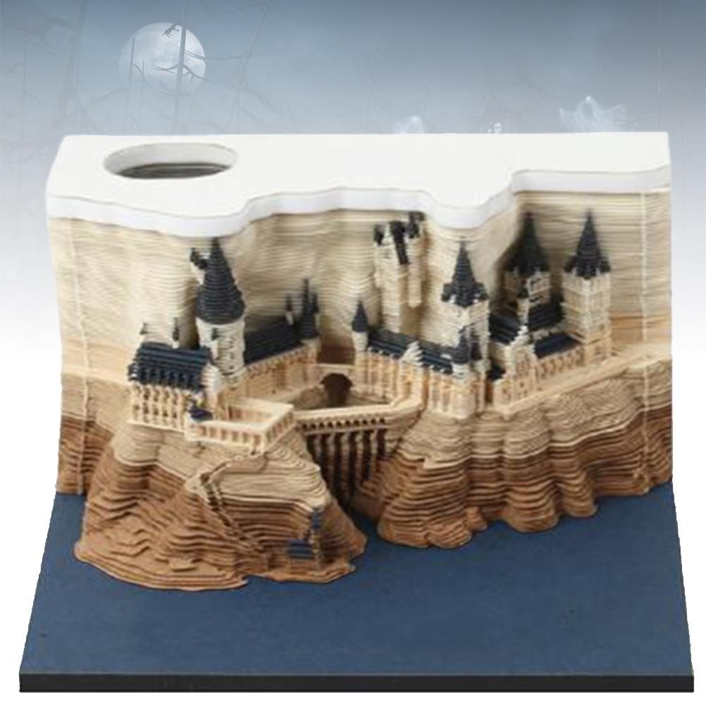 Paper Notes Art Building Block 3D Decoration Sticky Notes Stickers for