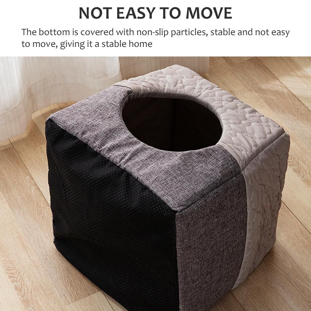 Pet Nest Semi Enclosed Cat House Pet Room Pet Cat Sleeping Nest Four Seasons view 9