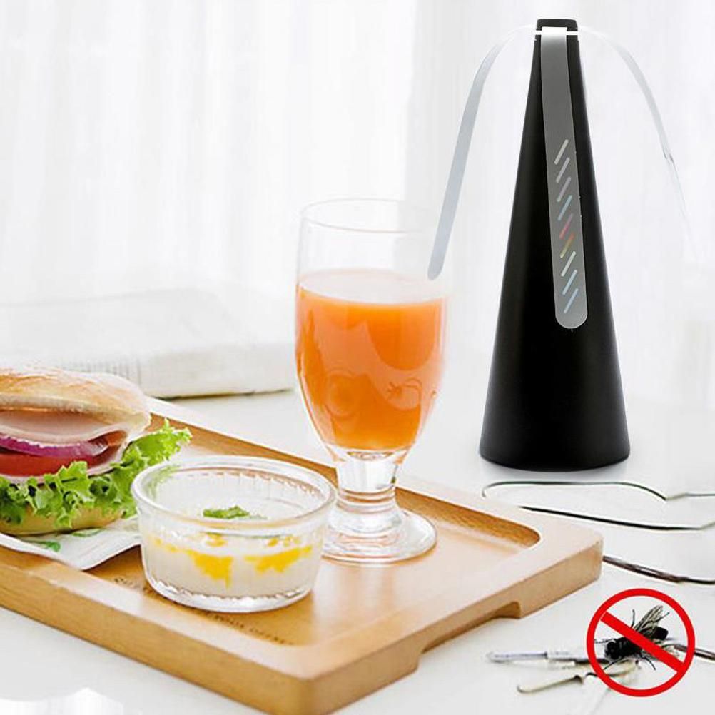 Fly Repellent Fan Mosquito Repellent Fan Portable Fly Fan Keep Bugs Away from Food view 4
