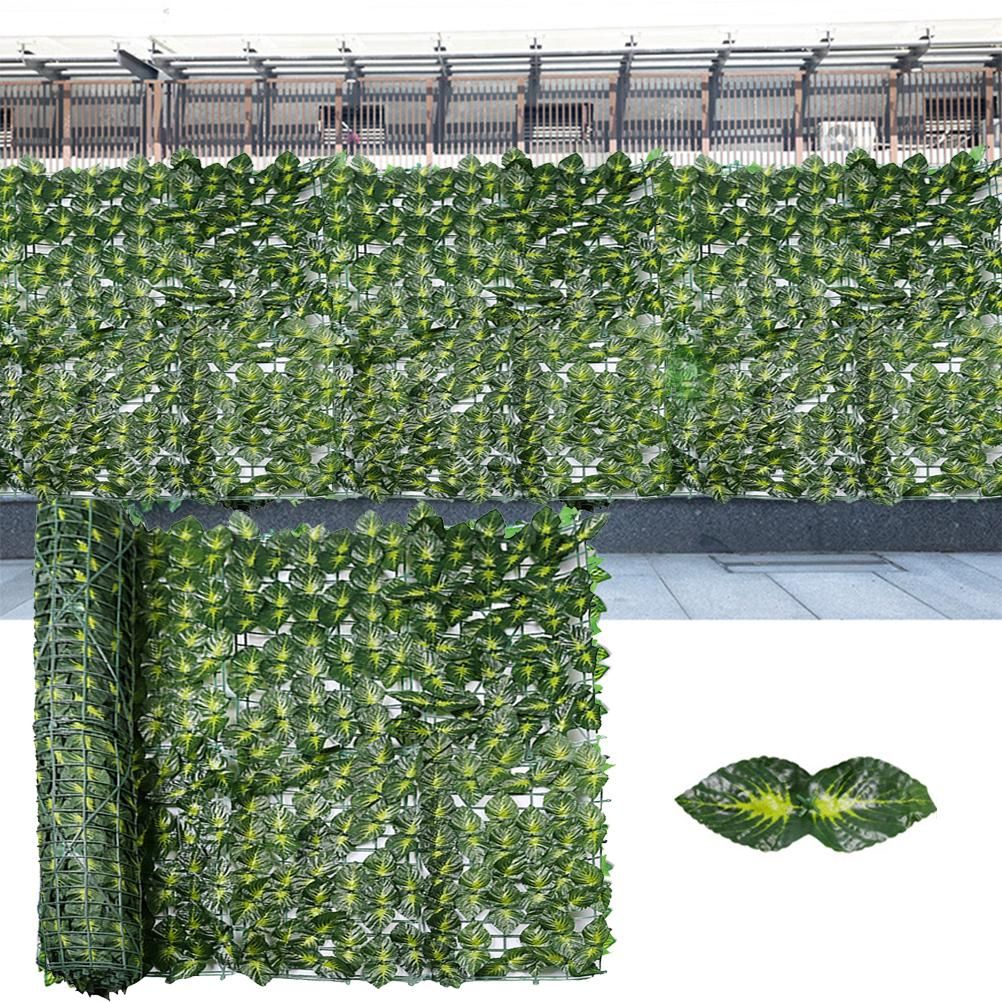 Artificial Ivy Fence Screen Artificial Hedges Fence and Artificial Leaf view 5