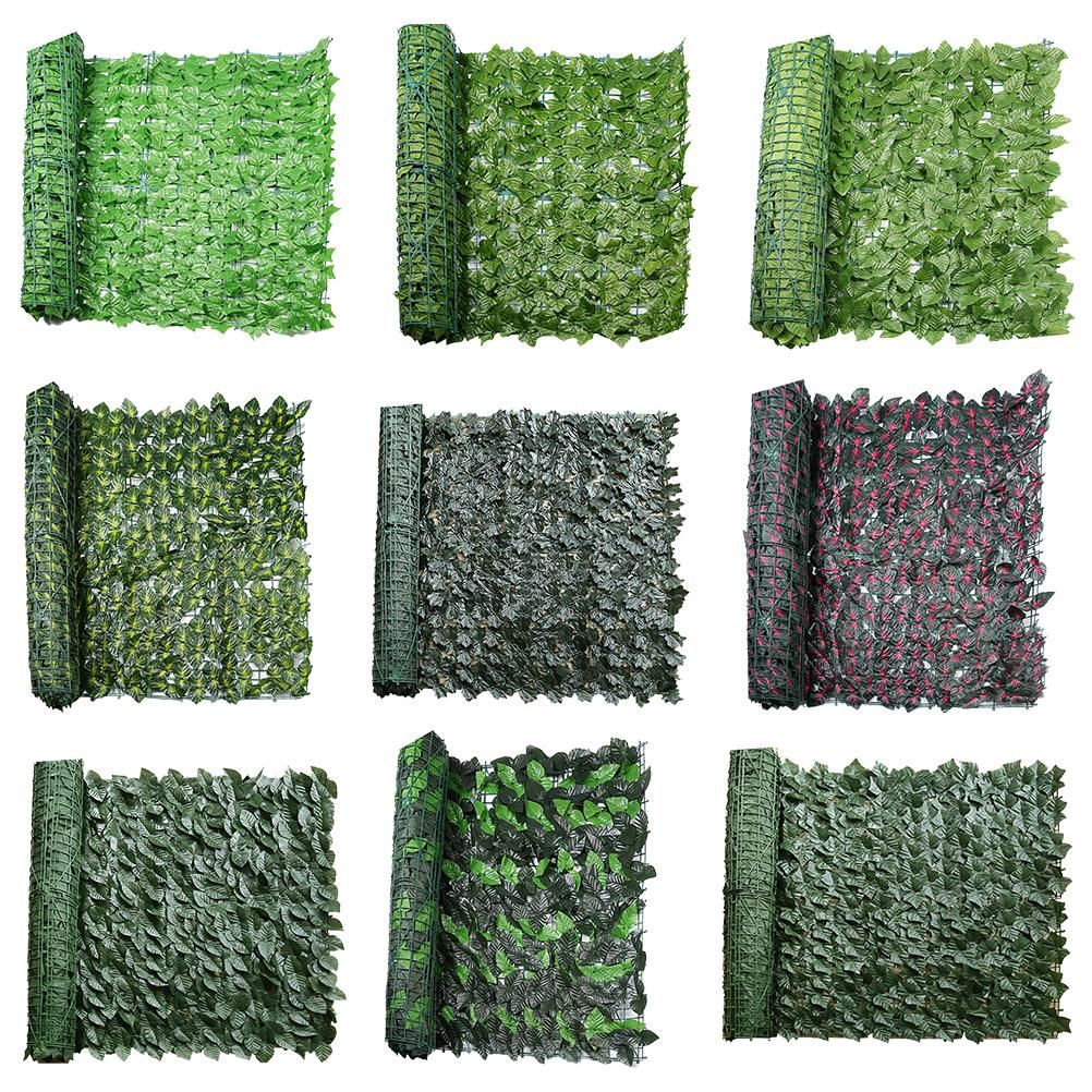 Artificial Ivy Fence Screen Artificial Hedges Fence and Artificial Leaf view 7