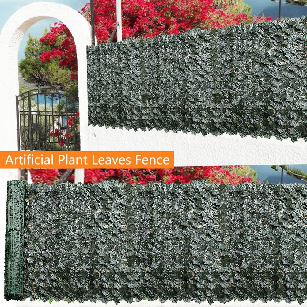Artificial Ivy Fence Screen Artificial Hedges Fence and Artificial Leaf view 4