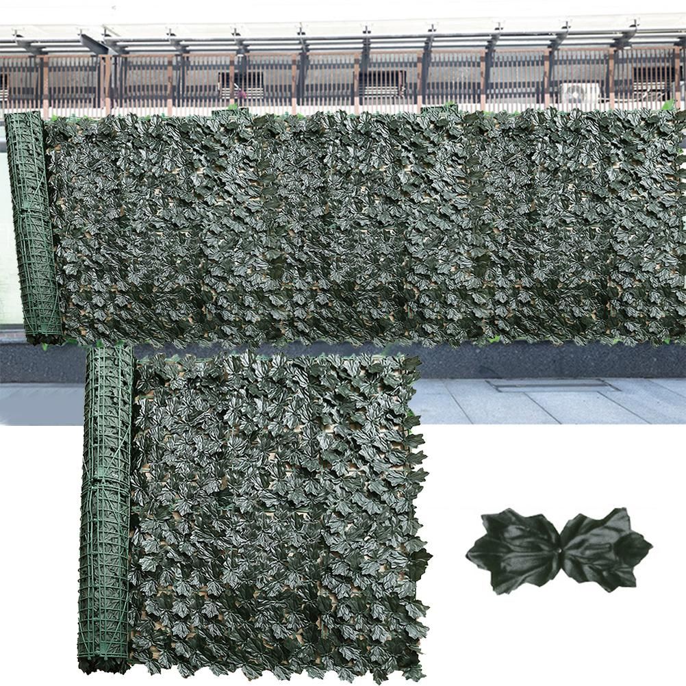 Artificial Ivy Fence Screen Artificial Hedges Fence and Artificial Leaf view 5