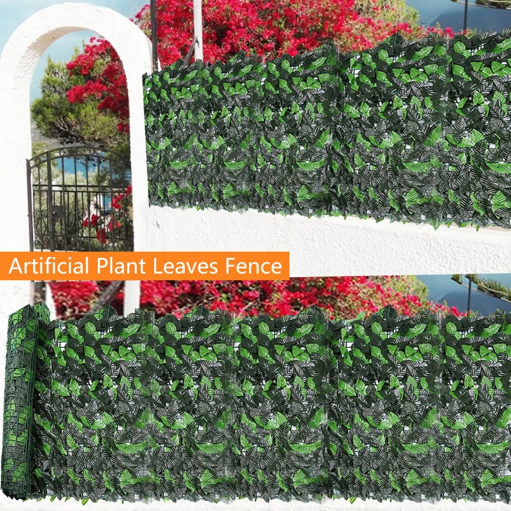 Artificial Ivy Fence Screen Artificial Hedges Fence and Artificial Leaf view 4