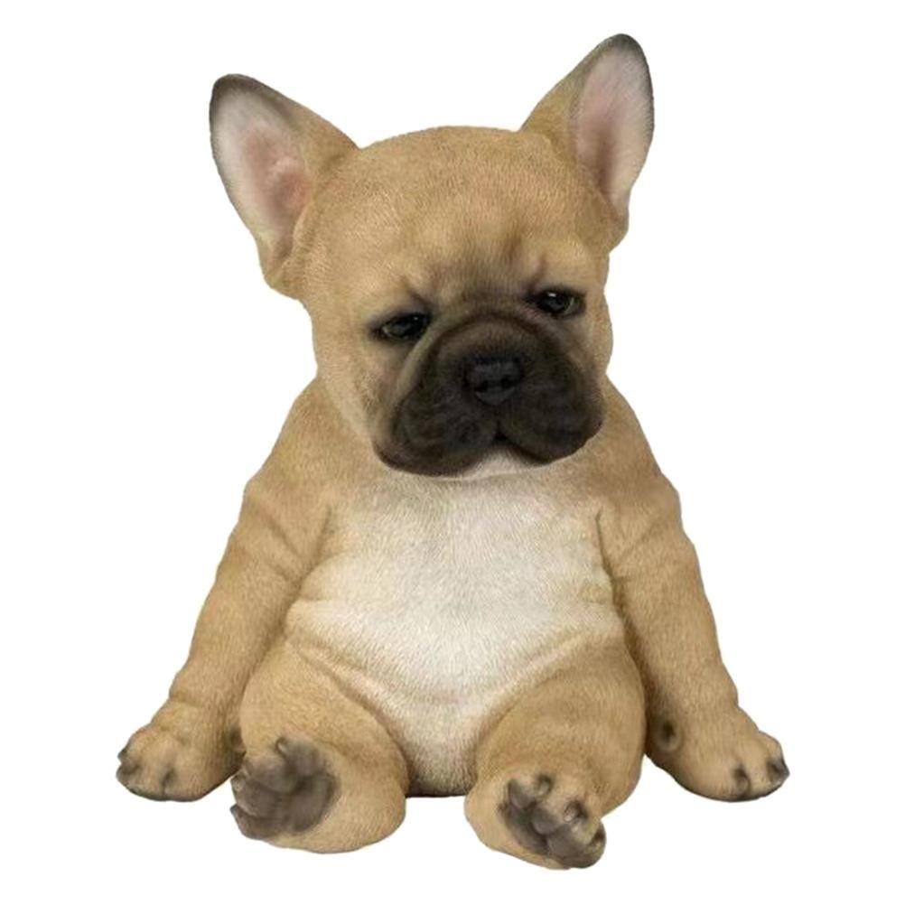 French Bulldog Statue Dog Figurine Resin Ornament for Outdoor Or Indoor Decor view 2