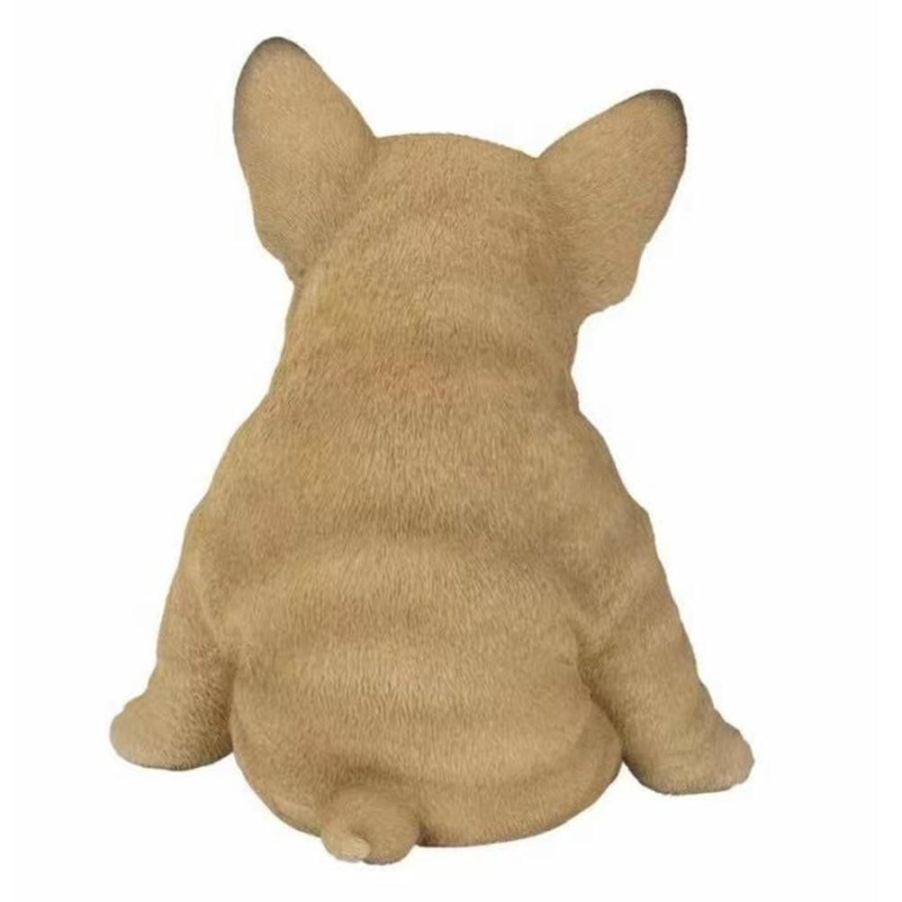 French Bulldog Statue Dog Figurine Resin Ornament for Outdoor Or Indoor Decor view 3