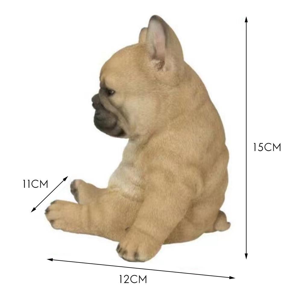 French Bulldog Statue Dog Figurine Resin Ornament for Outdoor Or Indoor Decor view 4