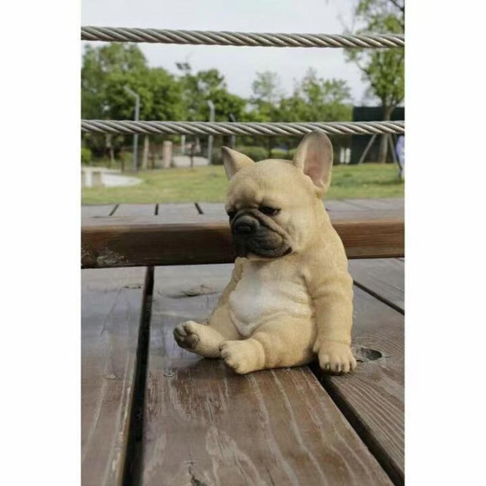 French Bulldog Statue Dog Figurine Resin Ornament for Outdoor Or Indoor Decor view 8