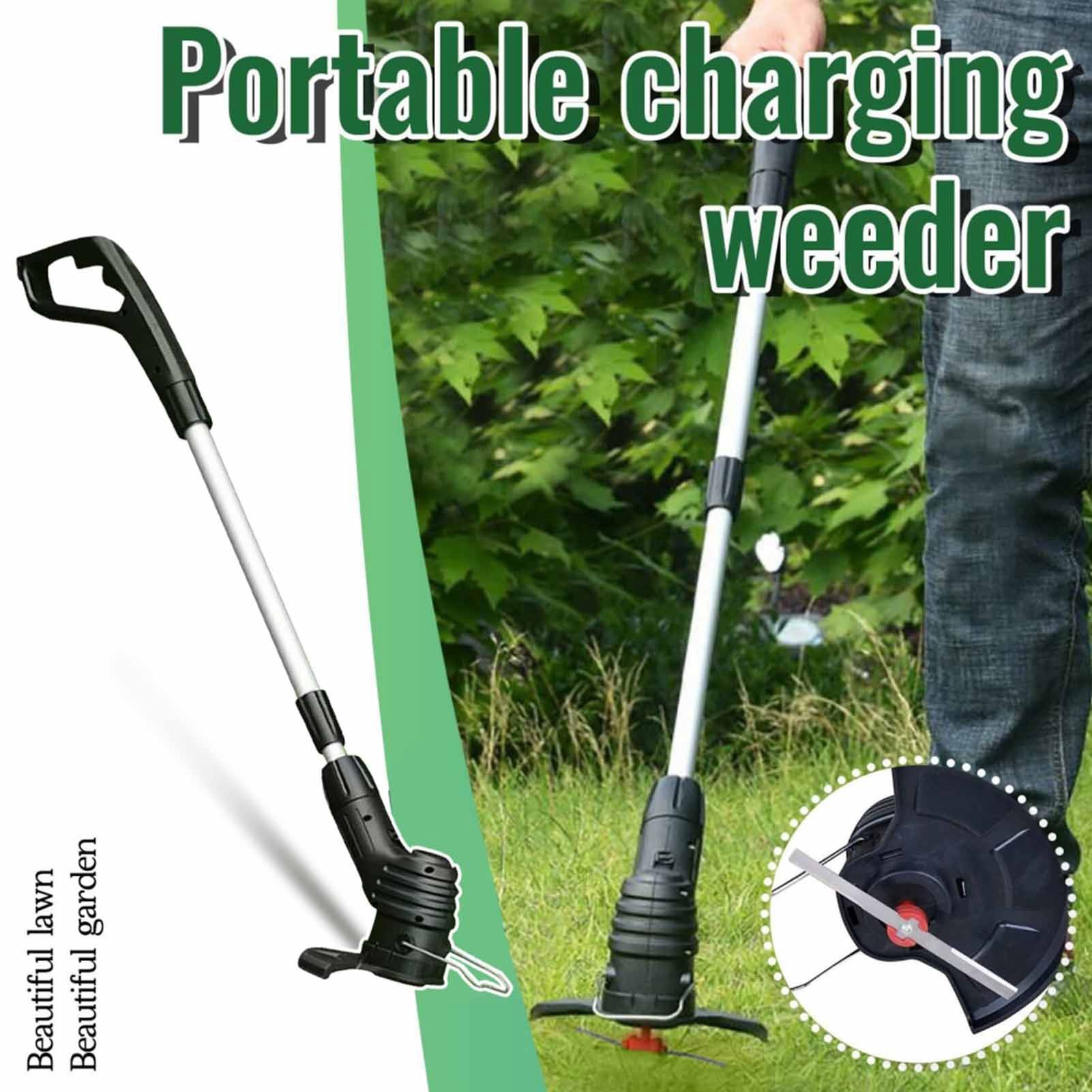 Electric Grass Trimmer Handheld Garden Grass Trimmer Cordless Lawn Trimmer for view 6