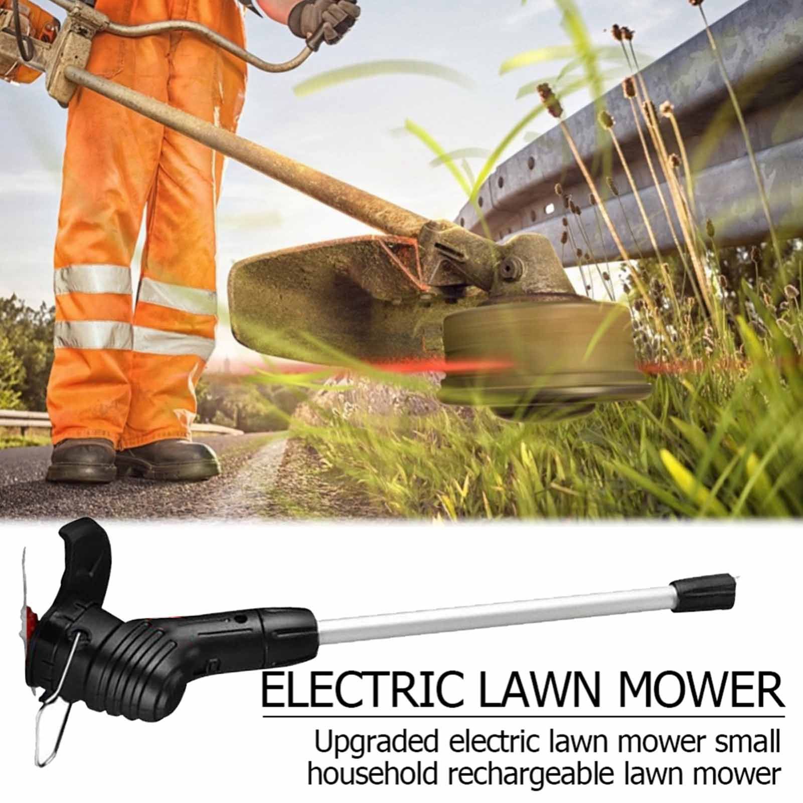 Electric Grass Trimmer Handheld Garden Grass Trimmer Cordless Lawn Trimmer for view 9