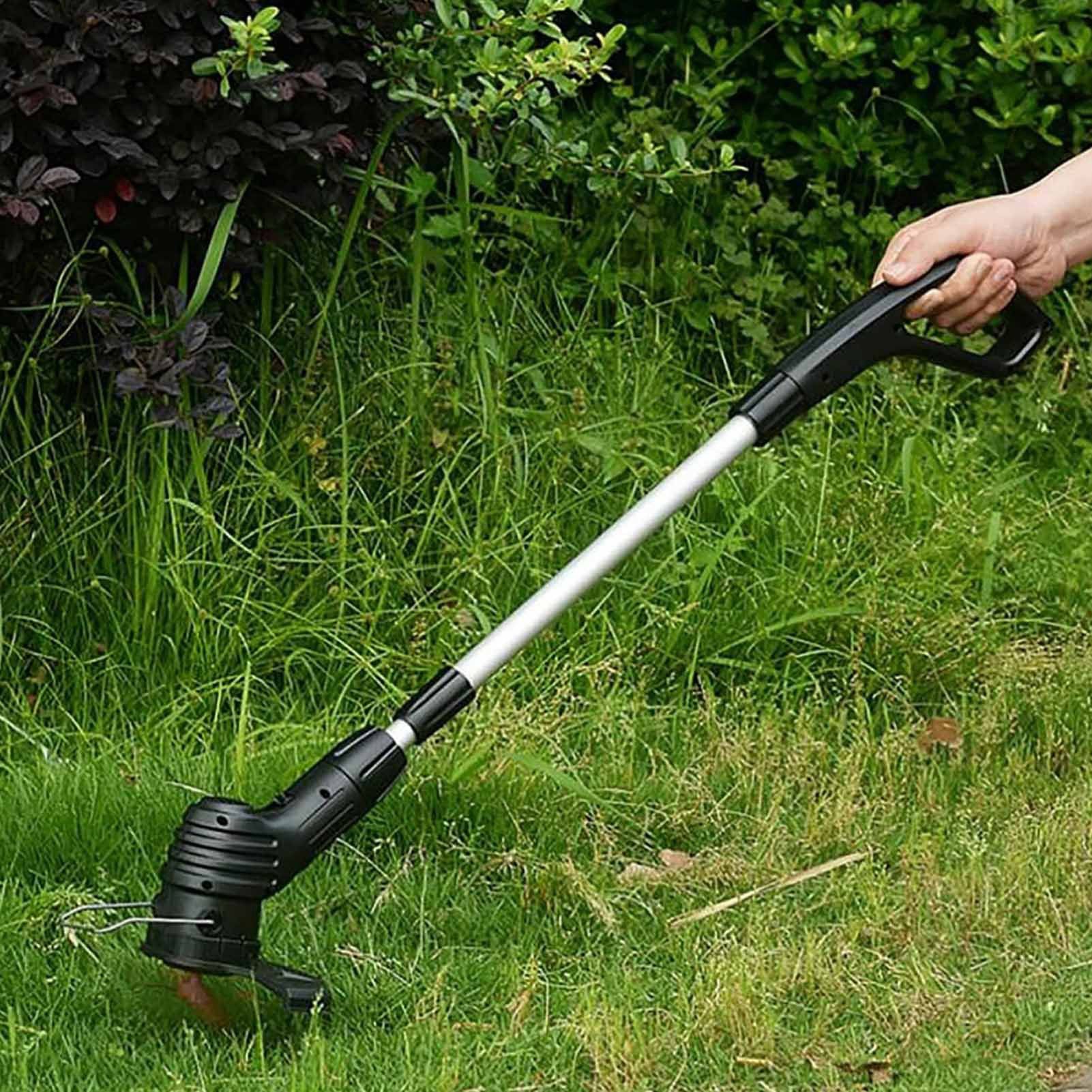 Electric Grass Trimmer Handheld Garden Grass Trimmer Cordless Lawn Trimmer for view 11