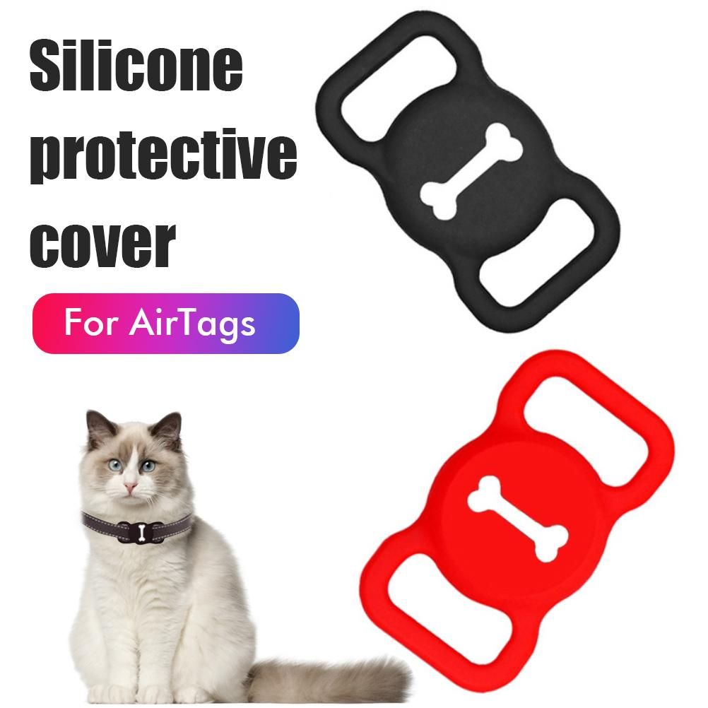 2PCS Silicone Protective Holder Portable Anti Lost Cover Compatible for AirTag view 5