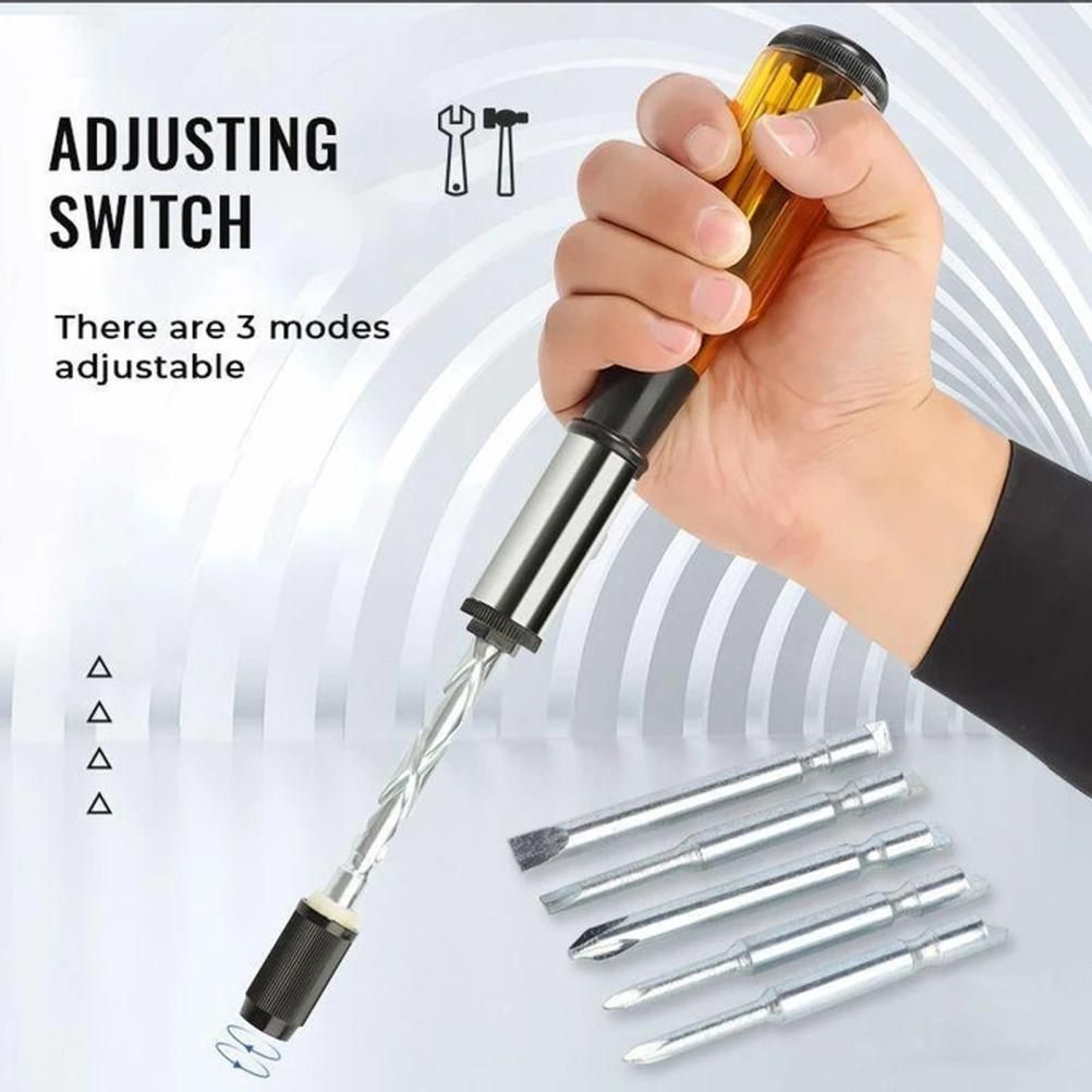 Push Pull Ratchet Screwdriver Adjustment Spiral Ratchet Screwdriver with 5 view 7
