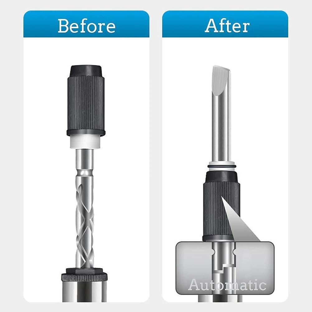 Push Pull Ratchet Screwdriver Adjustment Spiral Ratchet Screwdriver with 5 view 3