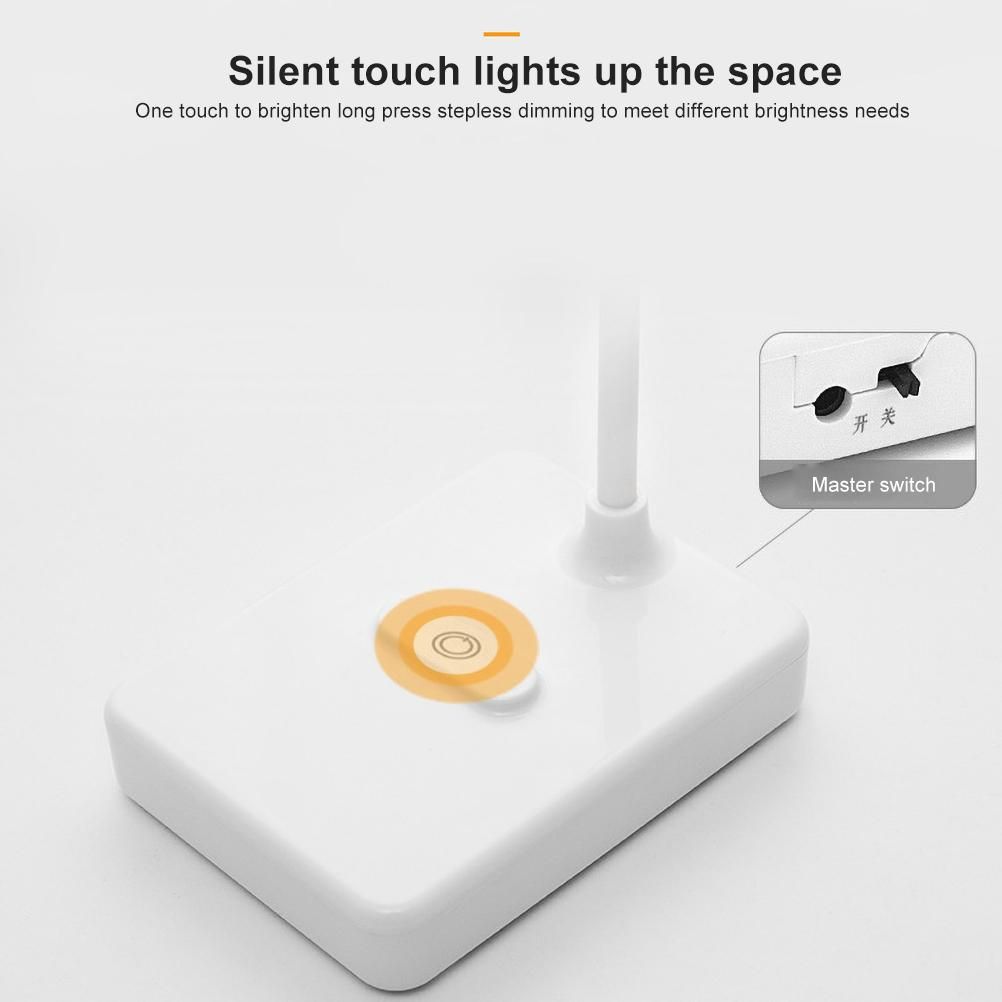 Eye Protection LED Desk Lamp USB Charging Bedside Table Desk Lamp with Mobile view 4