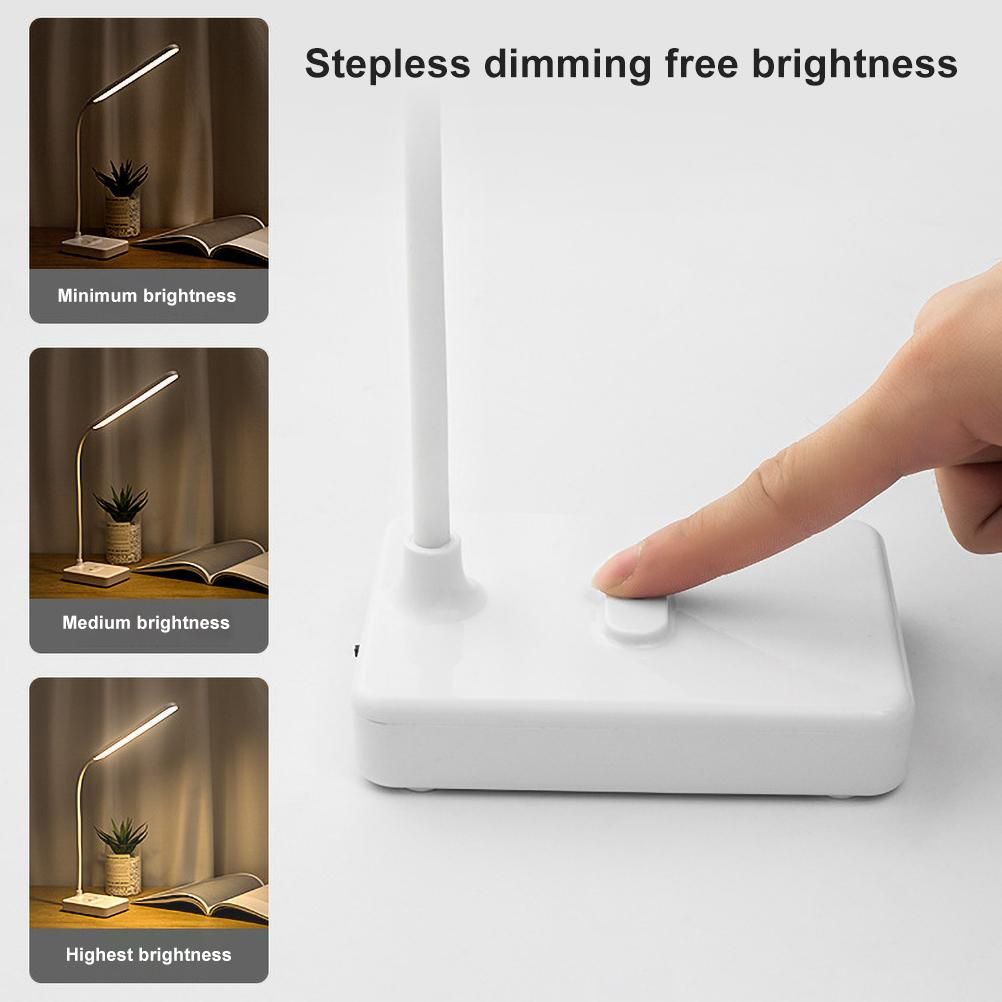 Eye Protection LED Desk Lamp USB Charging Bedside Table Desk Lamp with Mobile view 5