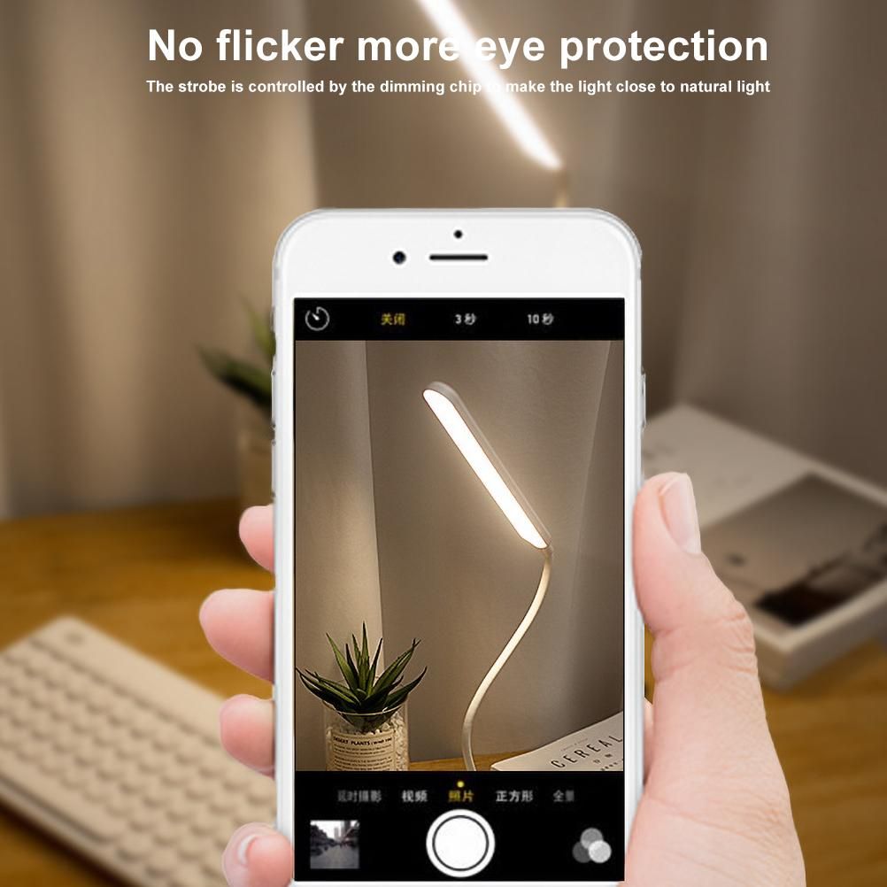 Eye Protection LED Desk Lamp USB Charging Bedside Table Desk Lamp with Mobile view 9