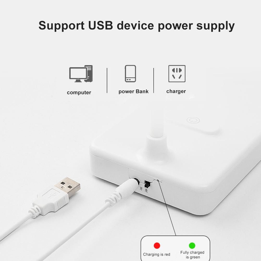 Eye Protection LED Desk Lamp USB Charging Bedside Table Desk Lamp with Mobile view 10