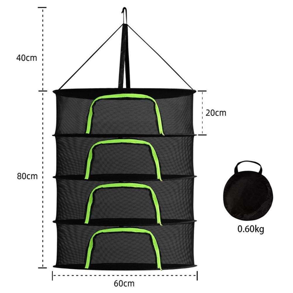 Drying Net for Herbs 2/4/6/8 Layer Herb Drying Rack Hanging Foldable Mesh