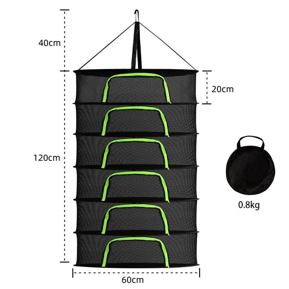 Drying Net for Herbs 2/4/6/8 Layer Herb Drying Rack Hanging Foldable Mesh