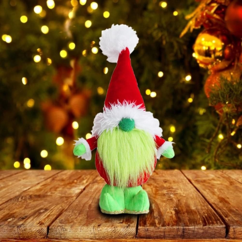 Faceless Green Beard Dwarf Doll Cute Standing Dwarf Elf Ornaments for view 8