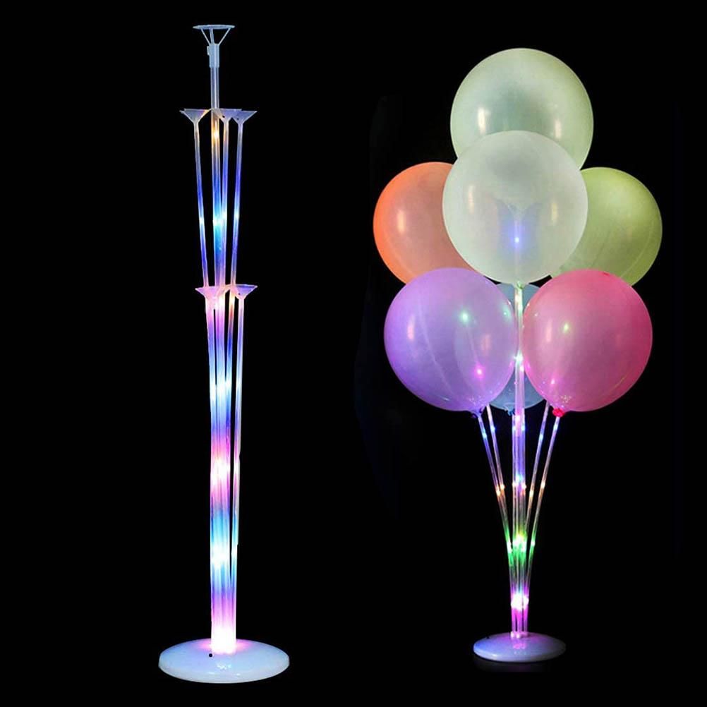 Balloon Holder Kit Color LED Luminous Plastic Balloon Holder Bracket Balloon view 2