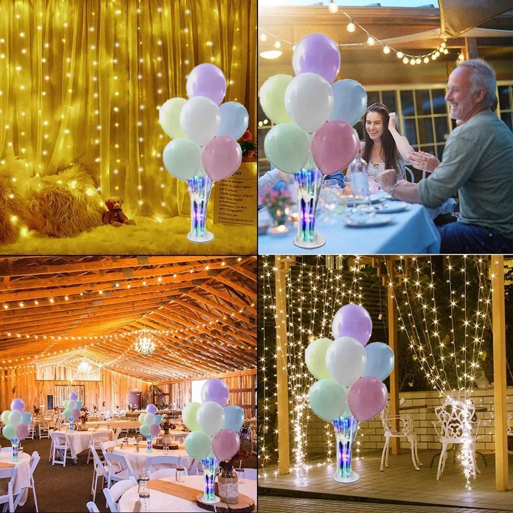 Balloon Holder Kit Color LED Luminous Plastic Balloon Holder Bracket Balloon view 8