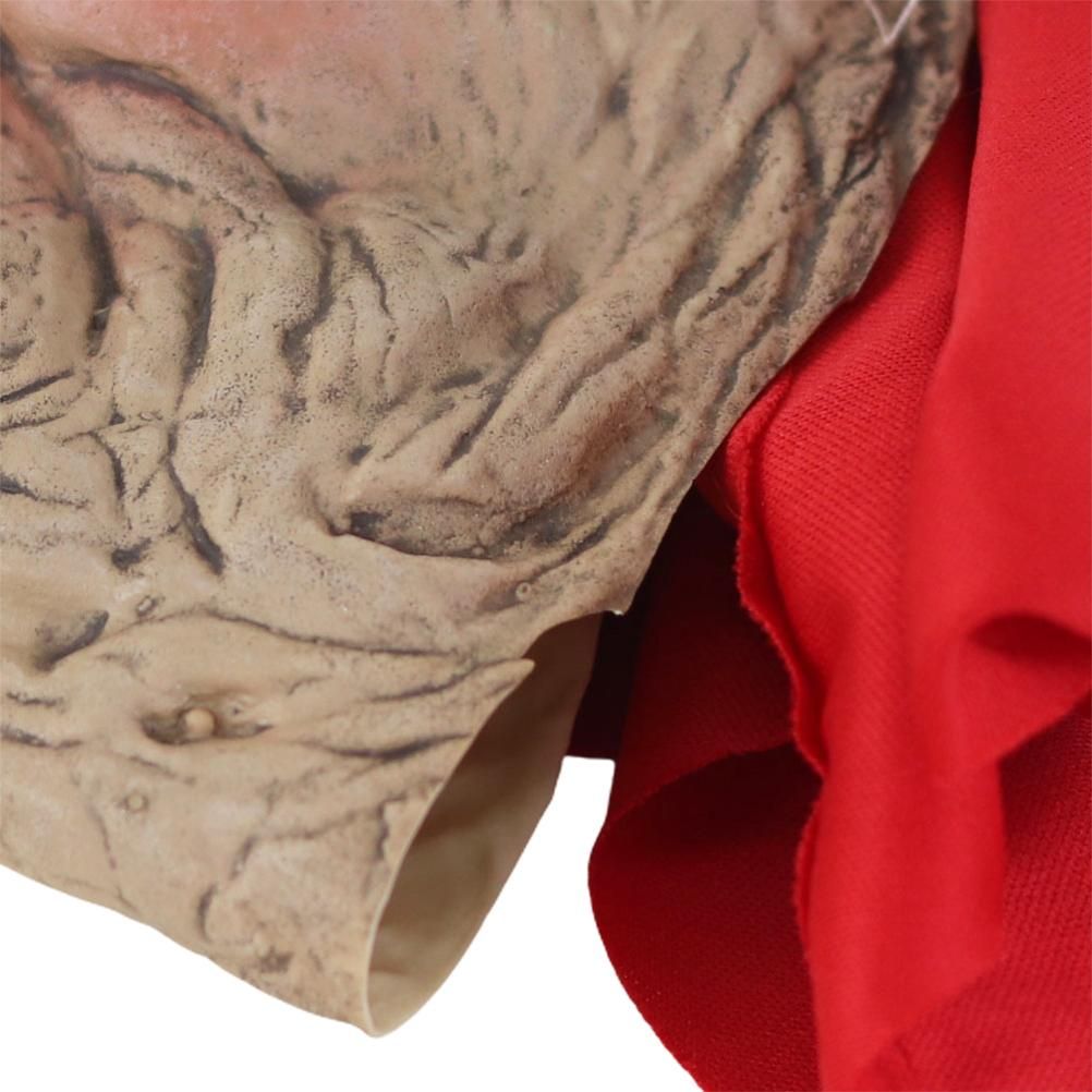 Halloween Horror Headgear Old Lady Face Cover Latex Head Wear for Halloween view 6