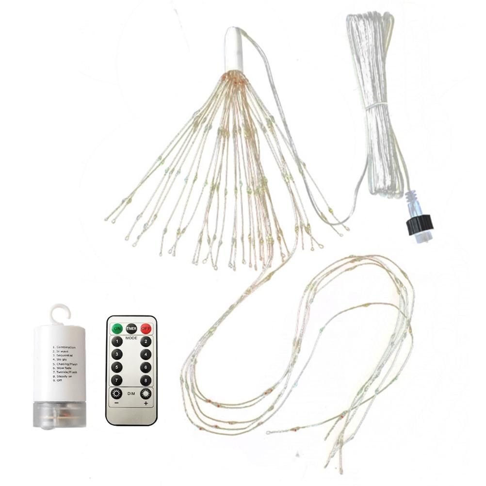 LED Copper Wire Light Waterproof Fireworks Fairy Lights with Remote Control view 4