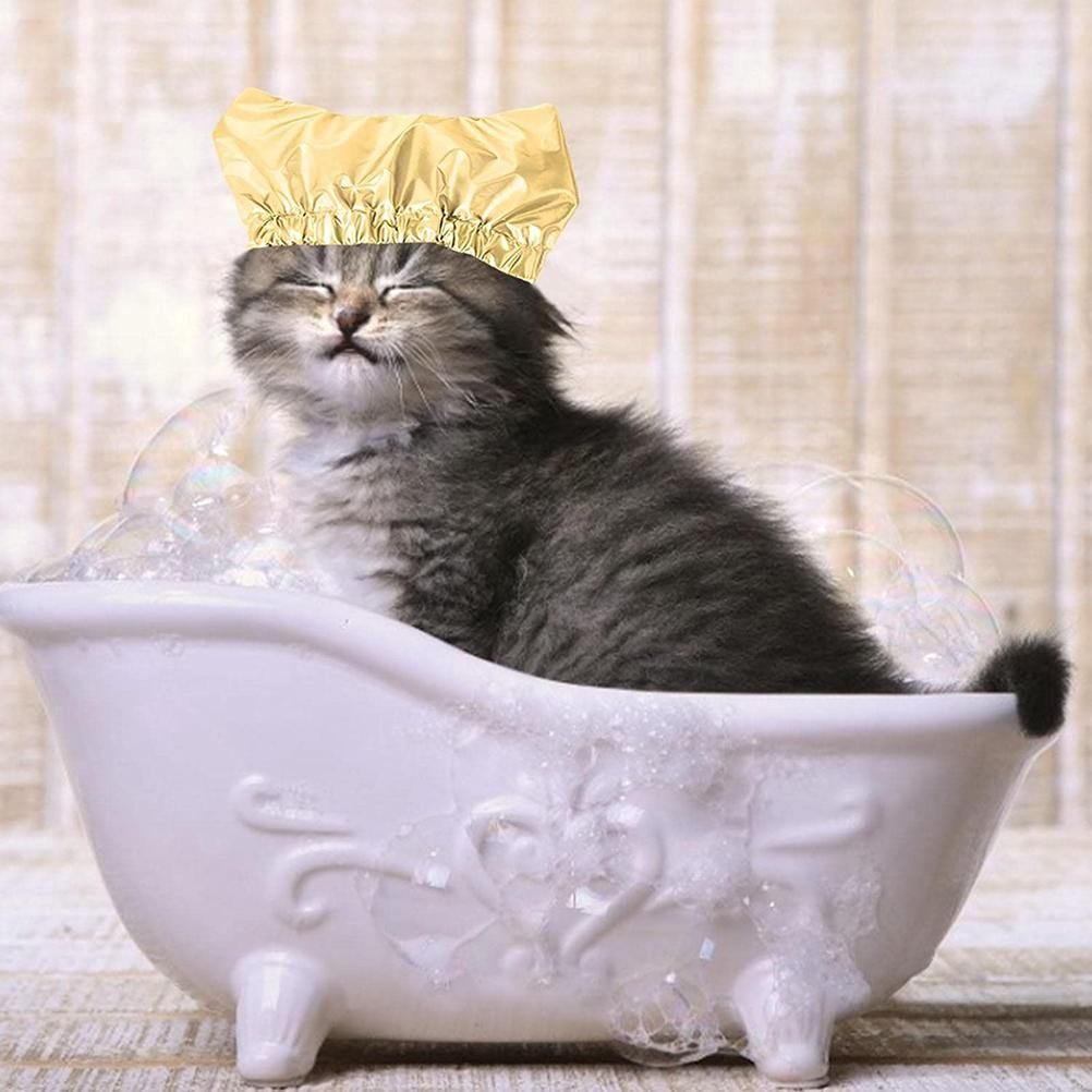 Pet Shower Ear Protection Waterproof Bath Hat for Cats and Dogs Pet Supplies view 4