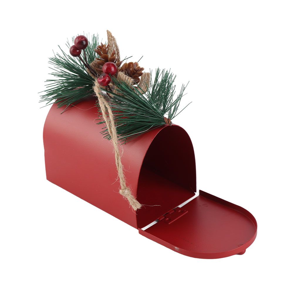 Xmas Tree Mailbox Pendant Xmas Tree Hanging Ornament Xmas Decoration — image 1