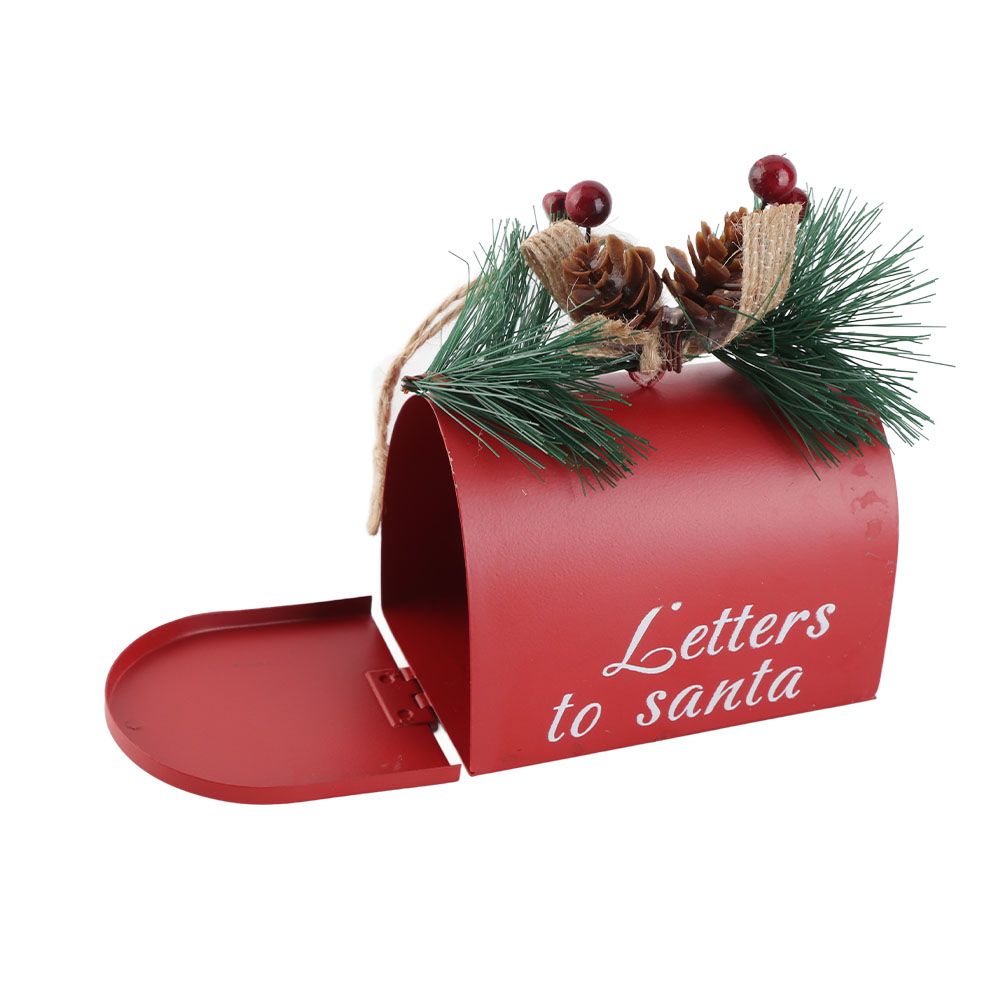 Xmas Tree Mailbox Pendant Xmas Tree Hanging Ornament Xmas Decoration view 2
