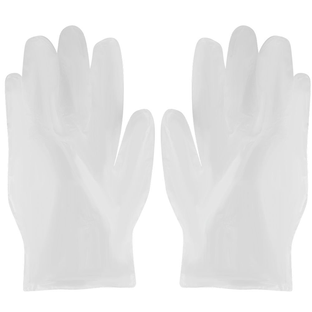 100pcs Disposable Latex Gloves Punch Resistant Protective Hands ProtectionS view 4