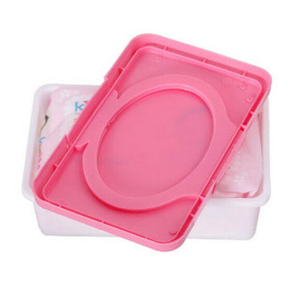 Home Napkin Storage Box Wipes Holder Box Plastic Wet Tissue Case Organizer view 10